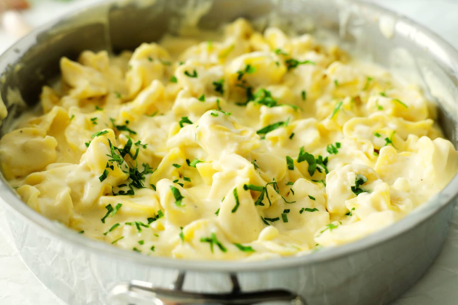 Tortellini Alfredo 20Minute Dinner Recipe The Anthony Kitchen