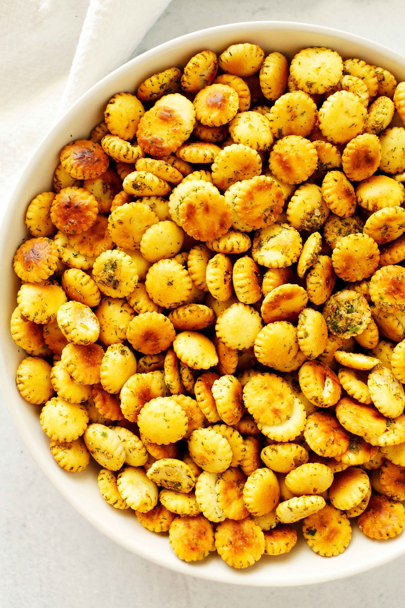 Ranch Oyster Crackers EASY Party Snack Recipe! The Anthony Kitchen