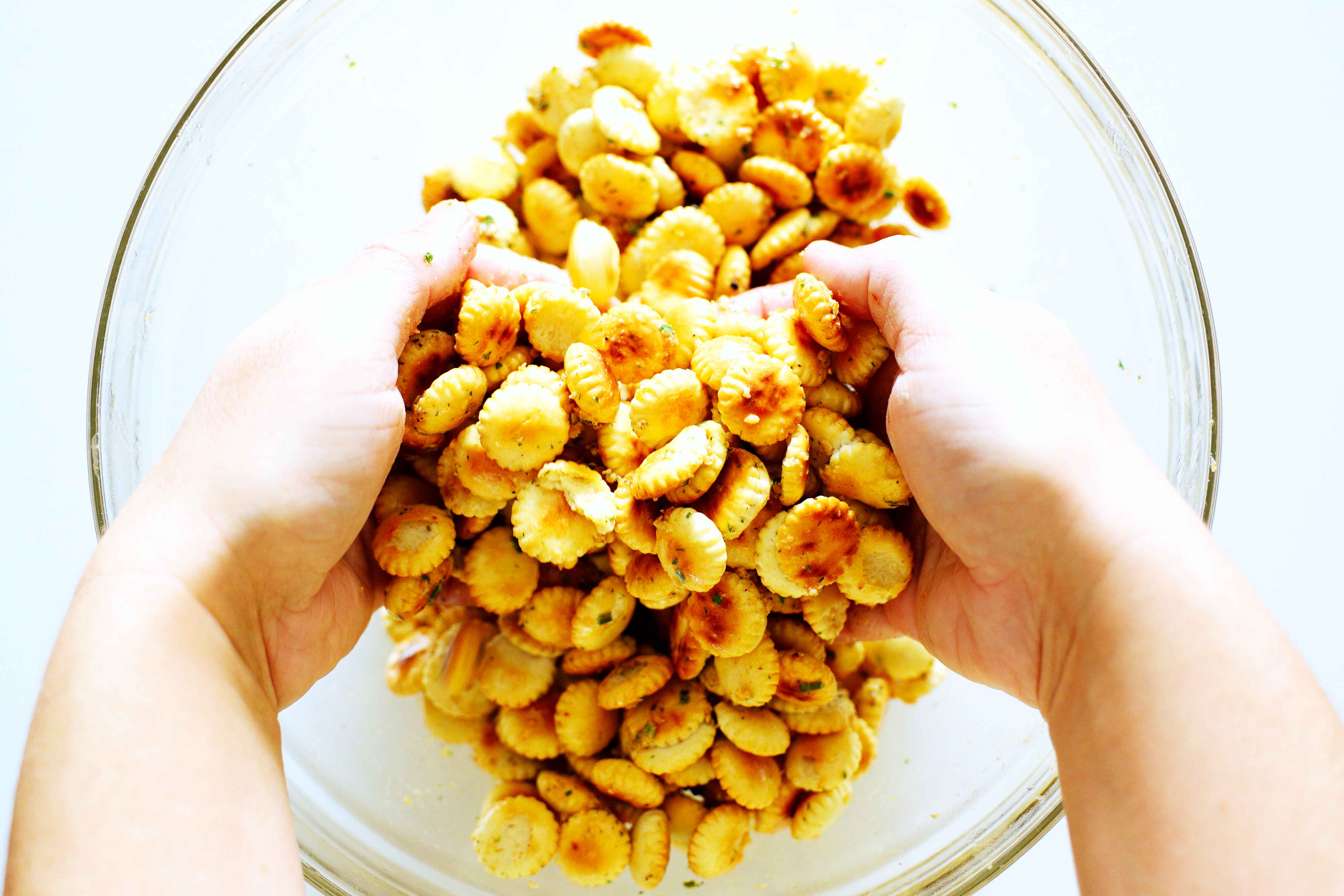 Ranch Oyster Crackers EASY Party Snack Recipe! The Anthony Kitchen