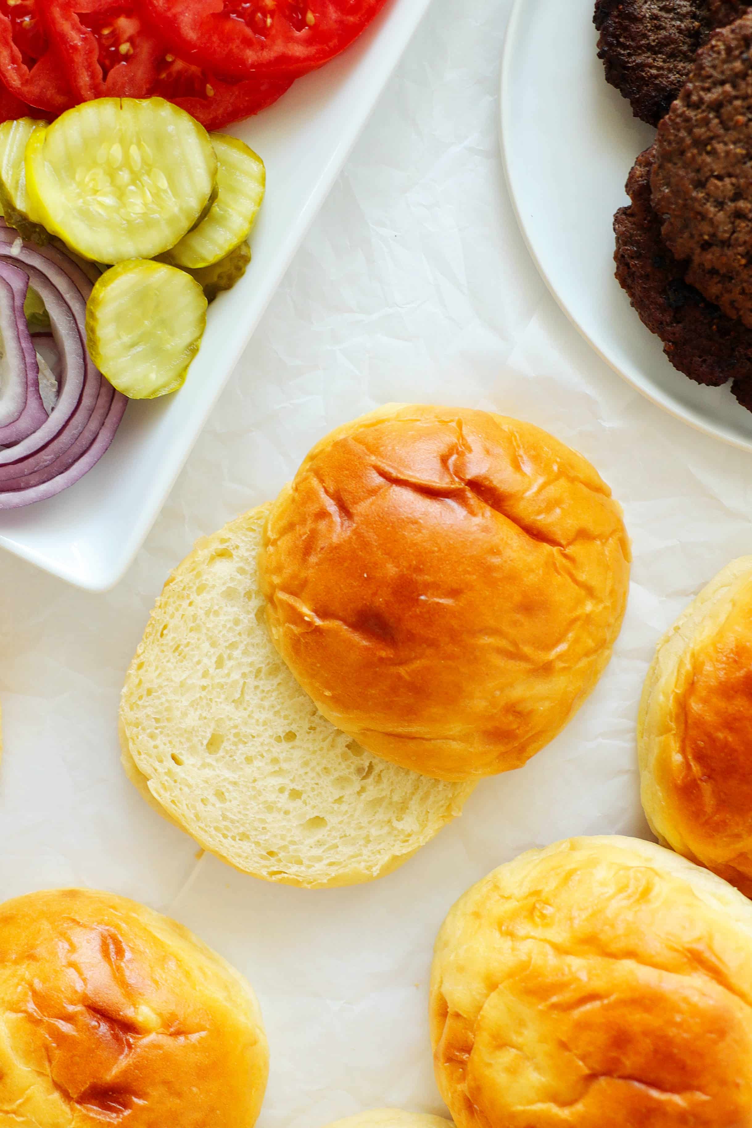 Potato Buns Easy Hamburger Bun Recipe! The Anthony Kitchen