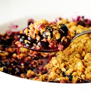 Easy Blueberry Crisp (With Fresh Blueberries!) - The Anthony Kitchen