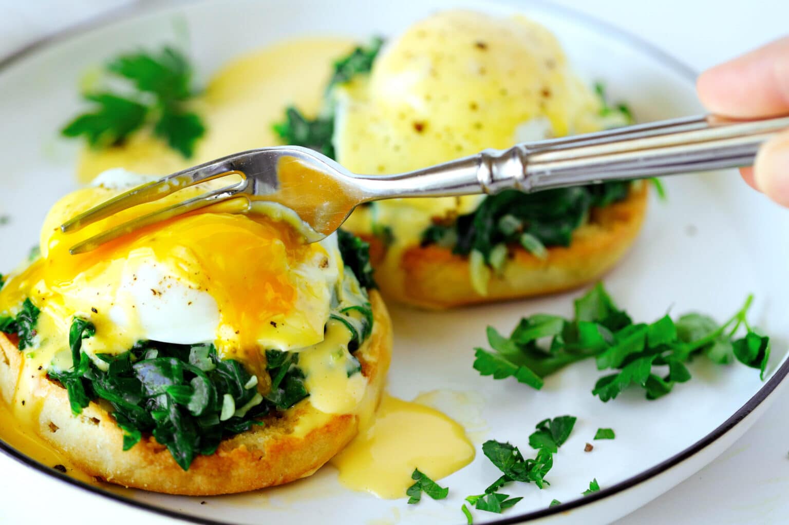 Eggs Florentine Very Simple Recipe! The Anthony Kitchen