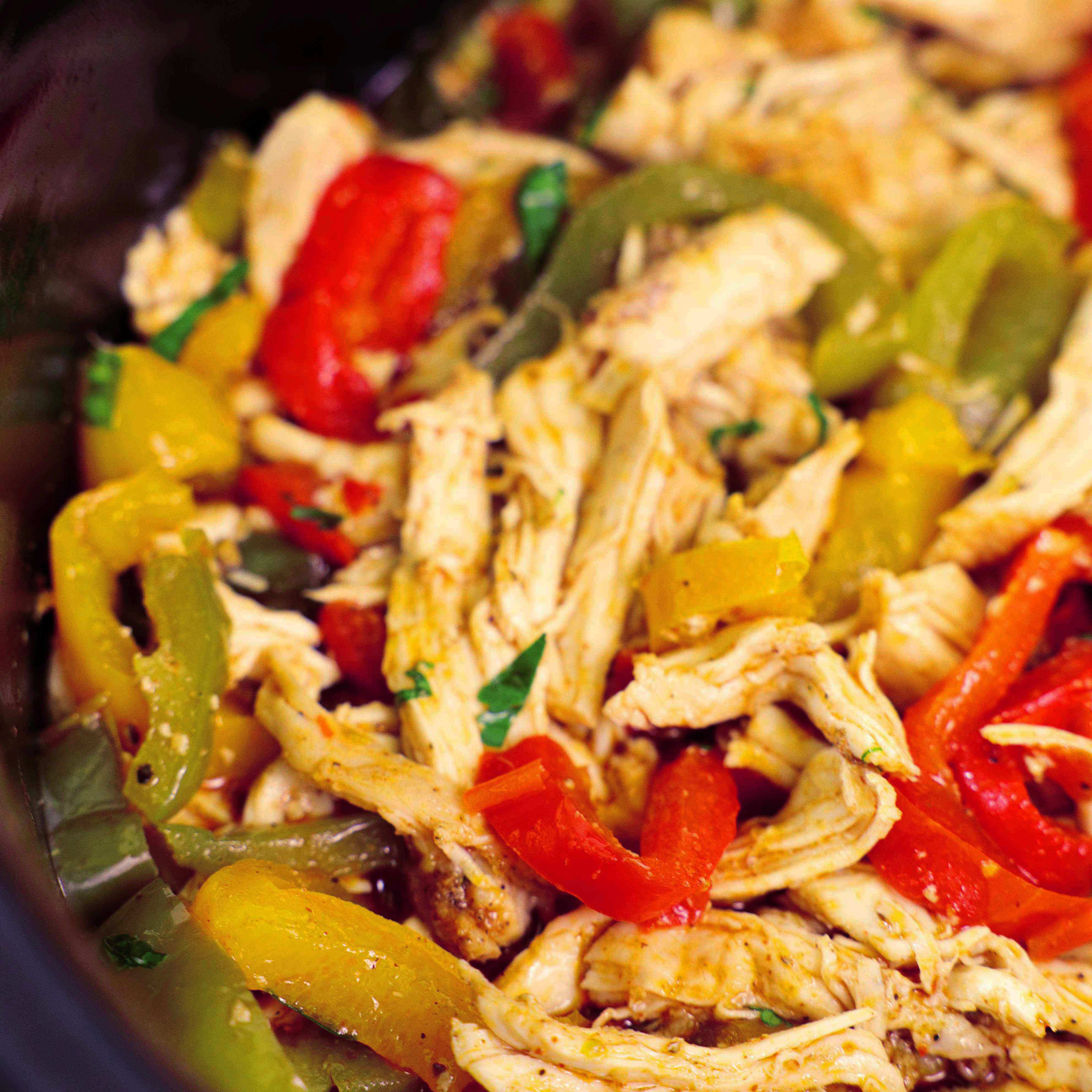 Crockpot Chicken Fajitas Prep In 10 Minutes! The Anthony Kitchen