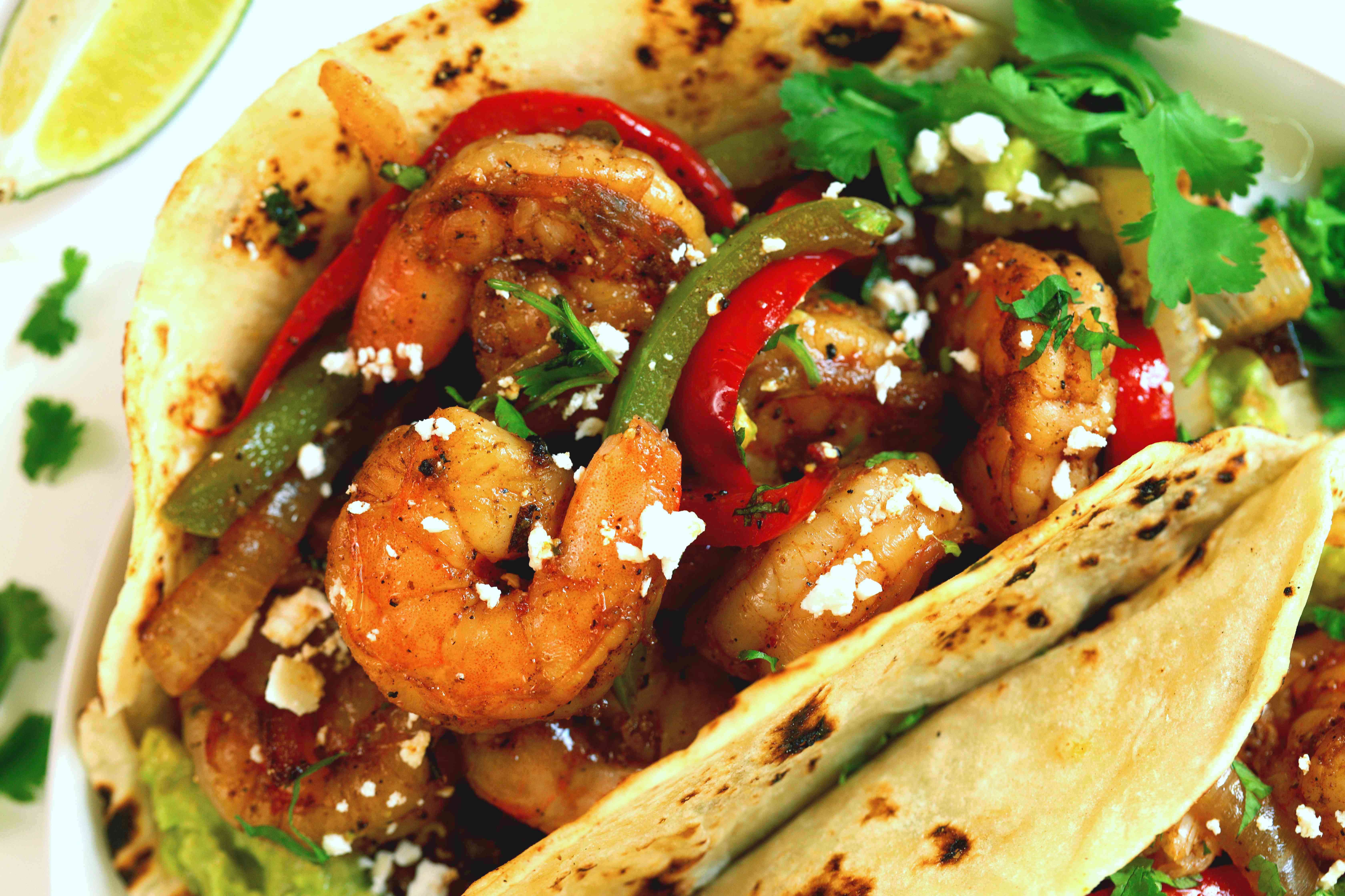 Shrimp Fajitas Easy and Flavorful! The Anthony Kitchen