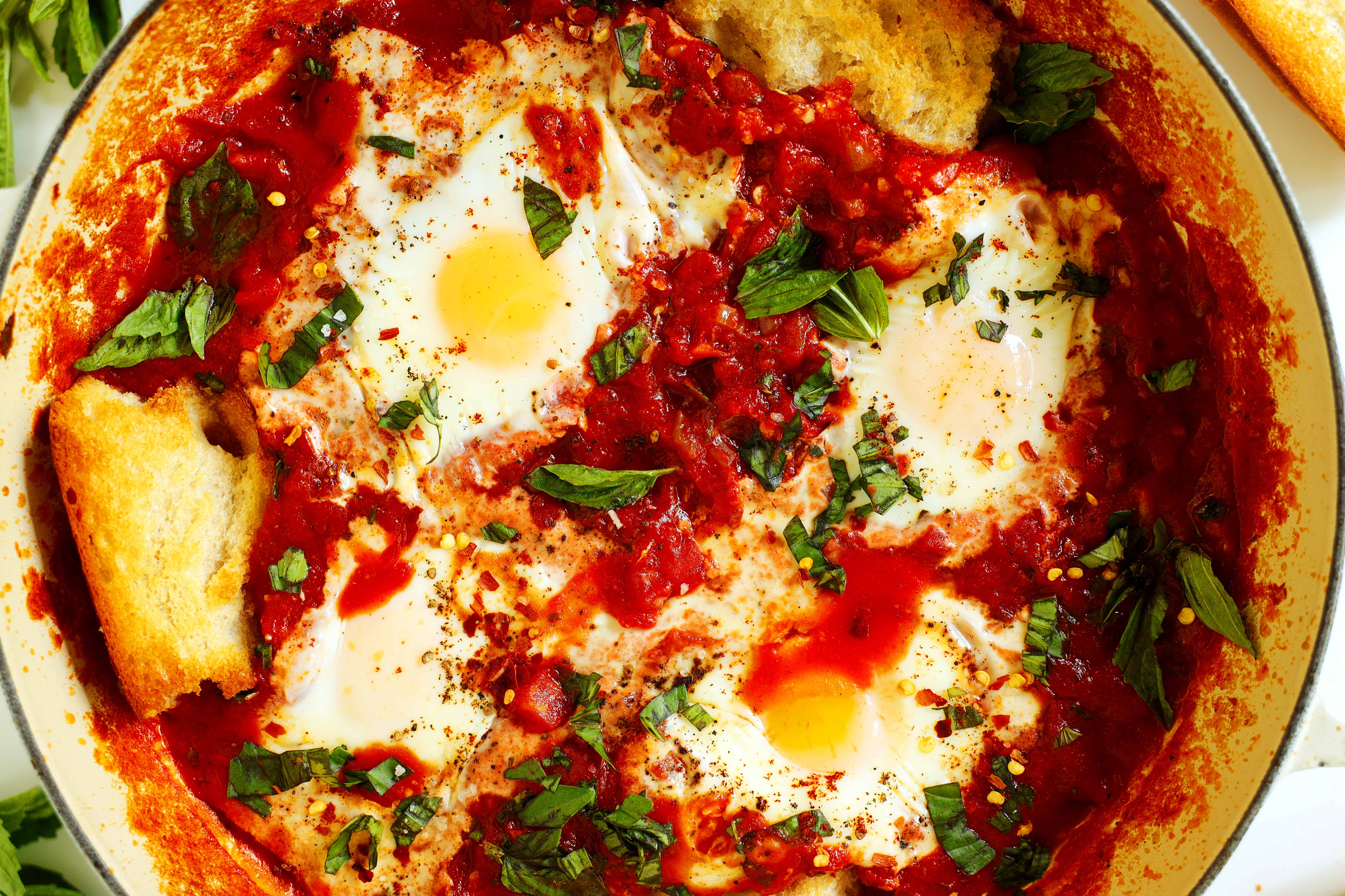 Eggs In Purgatory Italian Breakfast Dish The Anthony Kitchen