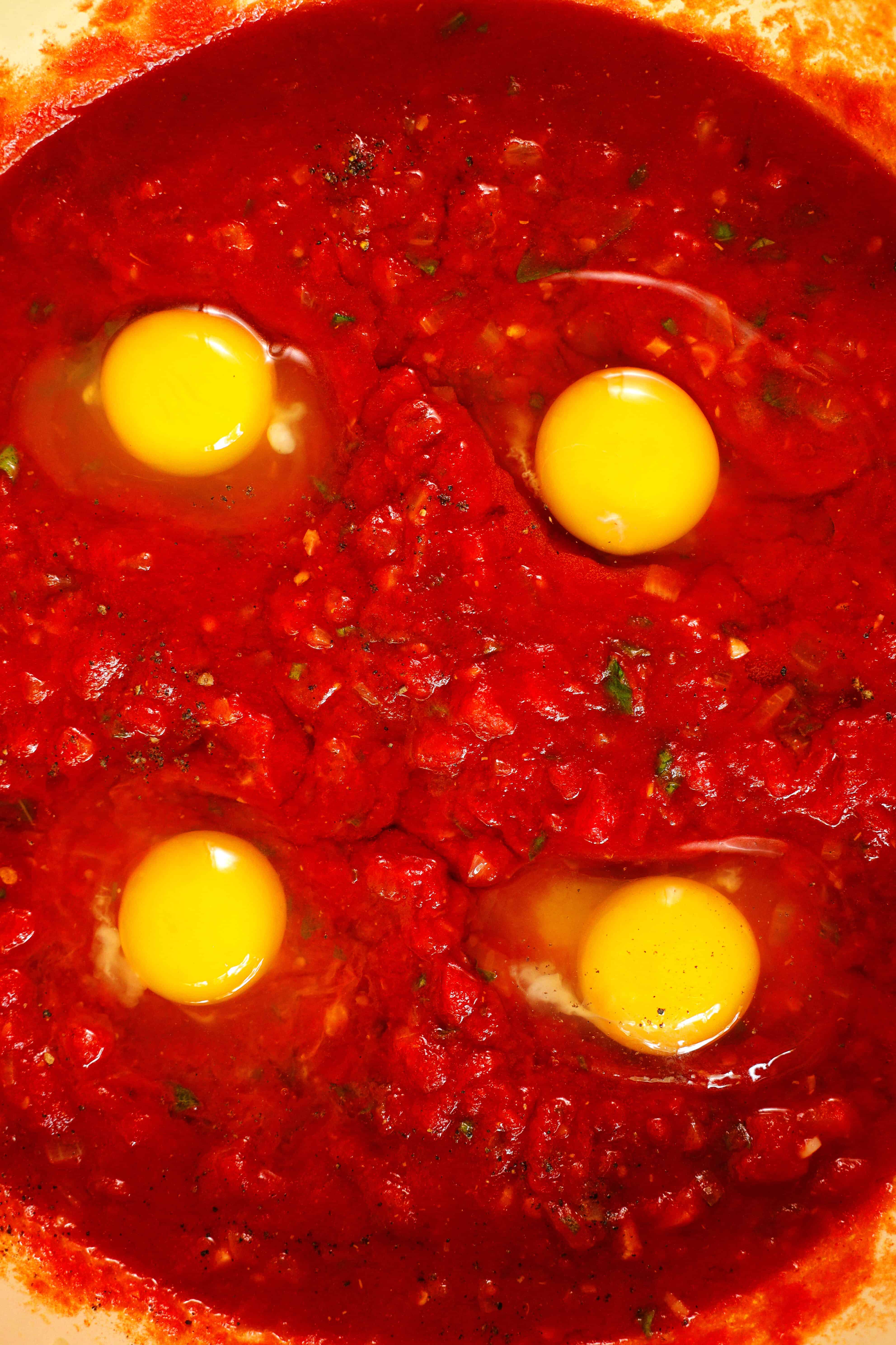 Eggs In Purgatory Italian Breakfast Dish The Anthony Kitchen