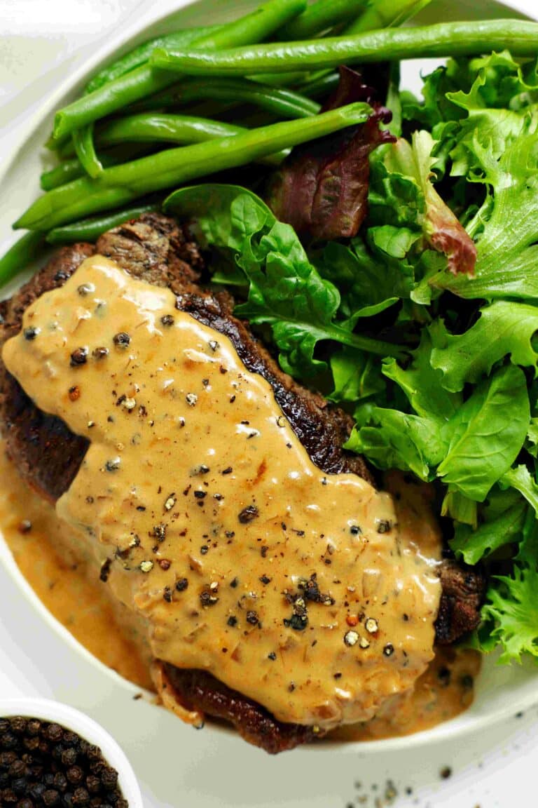 The BEST Peppercorn Sauce for Steak Recipe The Anthony Kitchen