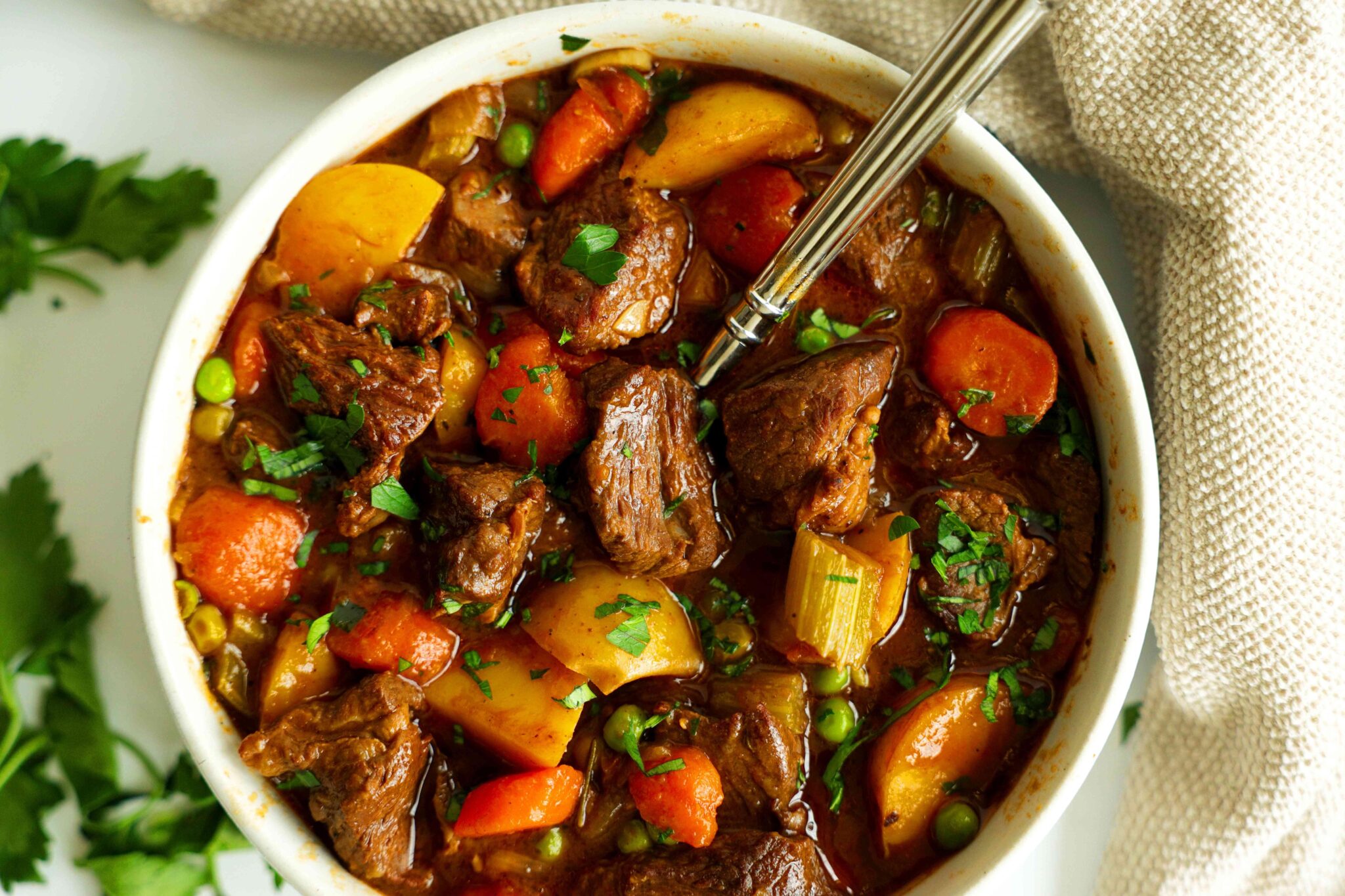 Dutch Oven Beef Stew (One-Pot, Beefy Perfection!)