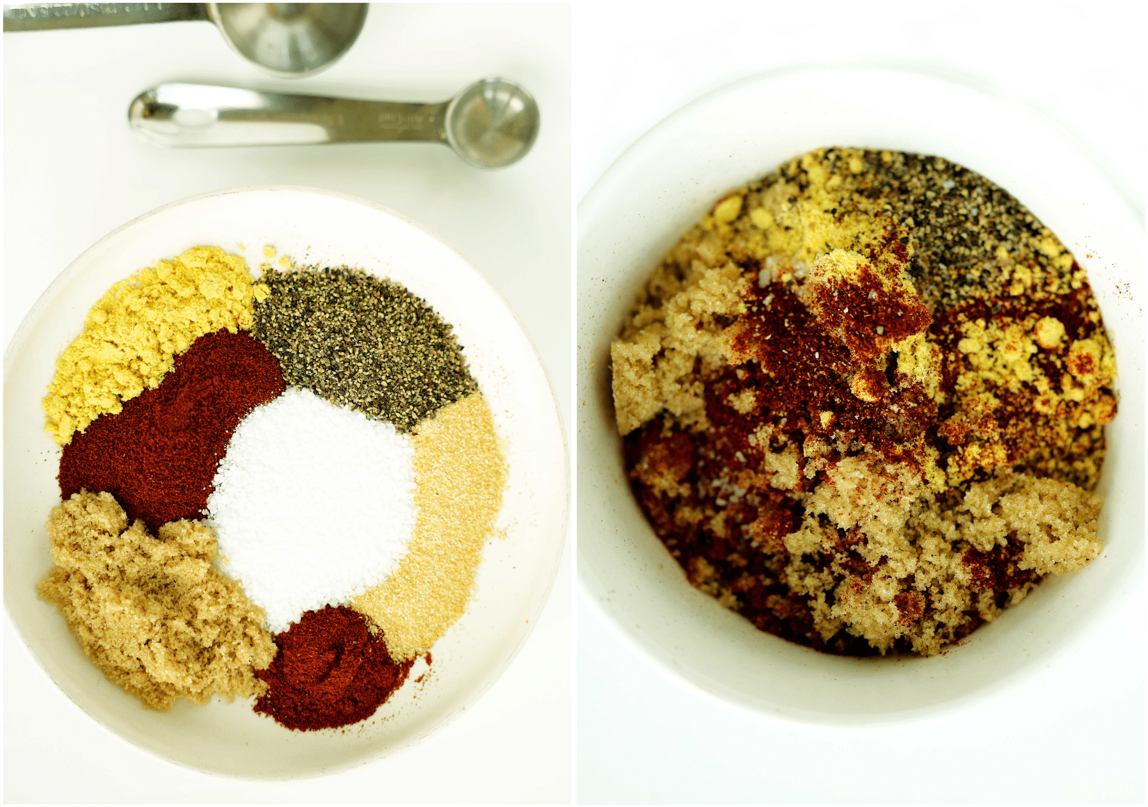Steps to combine ingredients for homemade burger seasoning