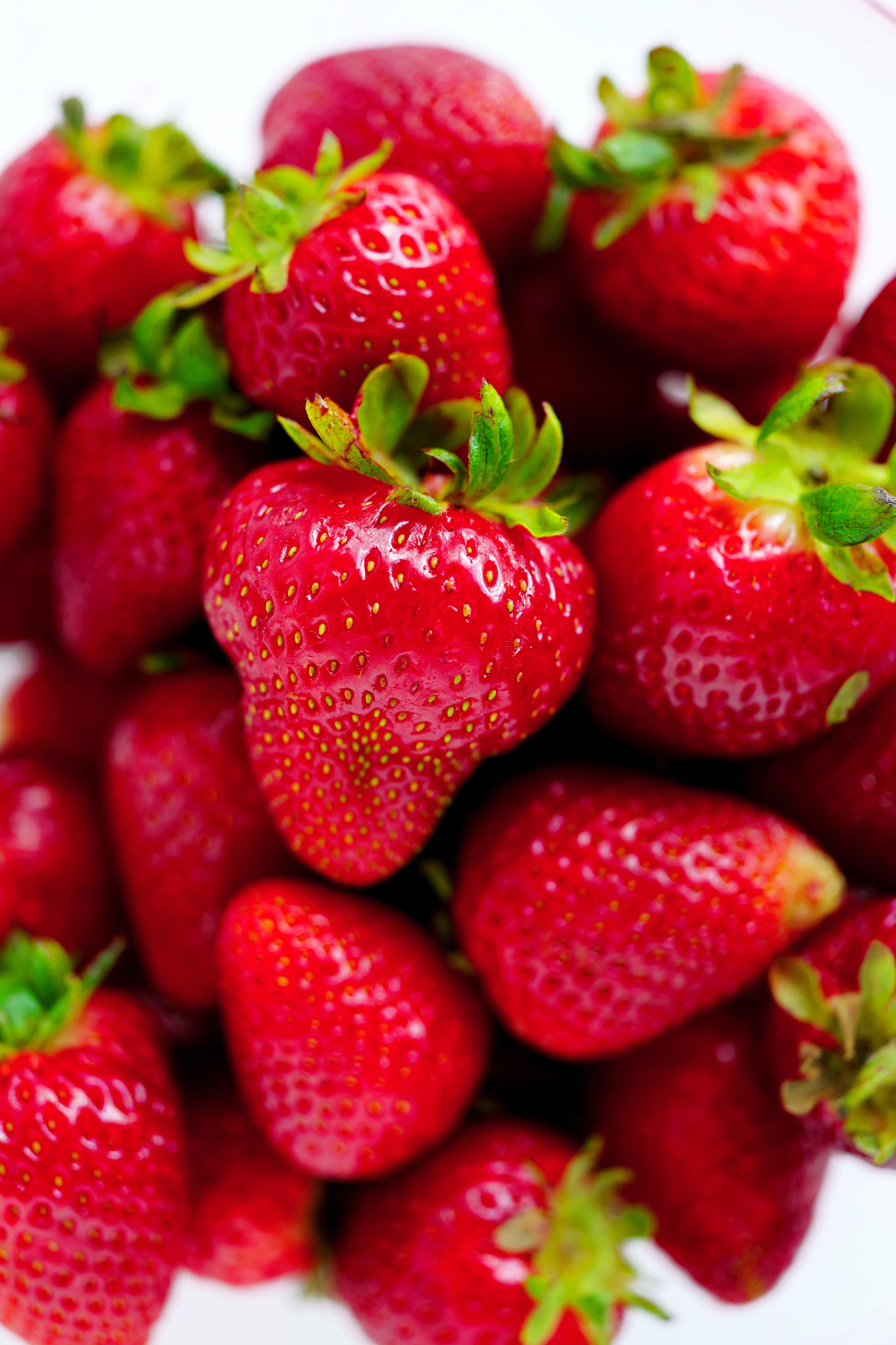 Fresh strawberries for Strawberries and Cream
