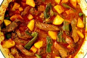 Bistec Ranchero (Authentic Mexican Beef + Potatoes Recipe)