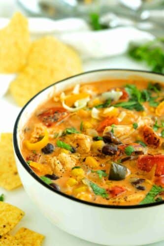Chicken Enchilada Soup