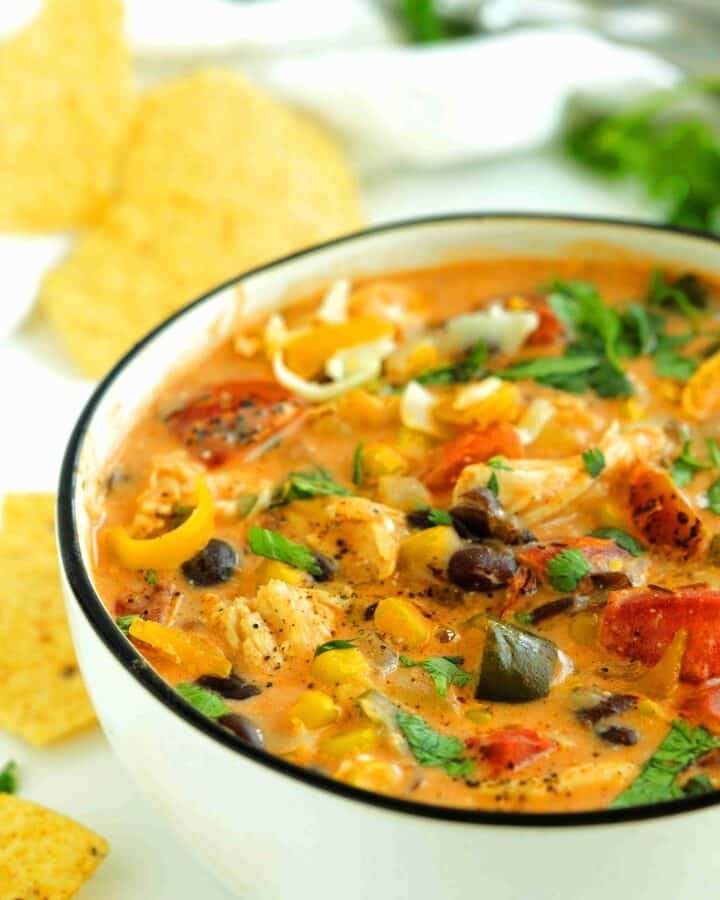 Chicken Enchilada Soup