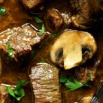 Crockpot Beef Tips and Gravy